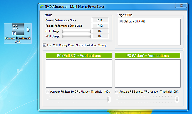 Multi Display Power Saver: Drag&Drop