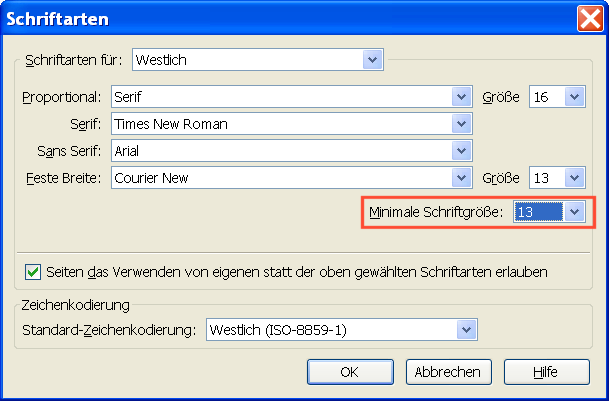  Firefox hilft, Teil 2