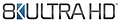 "8K UltraHD" Logo der Consumer Technology Association (CTA)
