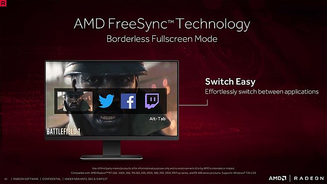 AMD "Crimson ReLive Edition" Präsentation (Slide 45)