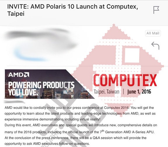 AMD Polaris 10 Launchankündigung