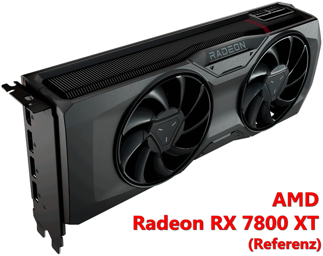 AMD Radeon RX 7800 XT (Referenz)