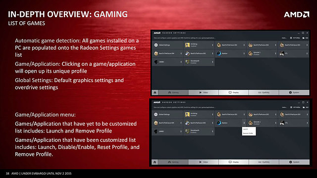 AMD Radeon Software (Slide 38)