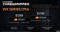 AMD Ryzen Threadripper 2970WX & 2990WX Spezifikationen