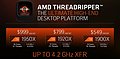 AMD Ryzen Threadripper Portfolio (31. August 2017)