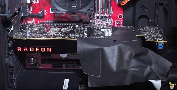 AMD Vega-Grafikkarte (Prototyp von der CES 2017)