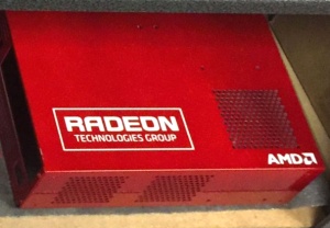 Falcon North West "Tiki" Komplettsystem mit (wahrscheinlich) Radeon R9 Fury X2