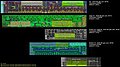 Flächenbedarf von GDDR5-, GDDR6-, HBM1- & HBM2-Speicherinterfaces