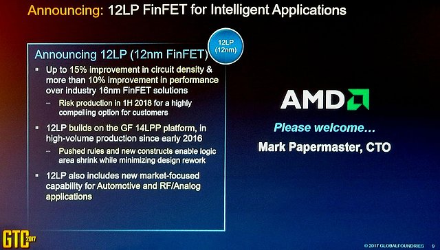 GlobalFoundries 12nm-Fertigung Ankündigung & Spezifikationen