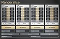 Intel "Alchemist" DG2-512: "Render Slice" Blockdiagramm