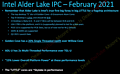 Intel "Alder Lake" IPC/Performance-Gerüchte (by MLID)