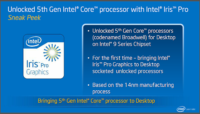 Intels Desktop-Roadmap für 2014: Broadwell