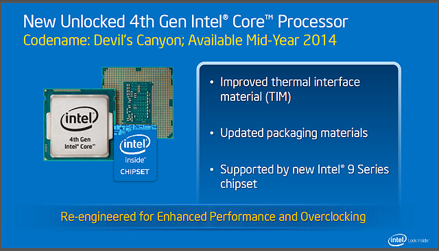 Intels Desktop-Roadmap für 2014: Neue Haswell-K Modelle