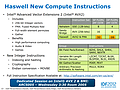 Intel Haswell-Präsentation (Slide 13)