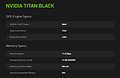 nVidia Titan Black (Pascal) Specs (Fake)