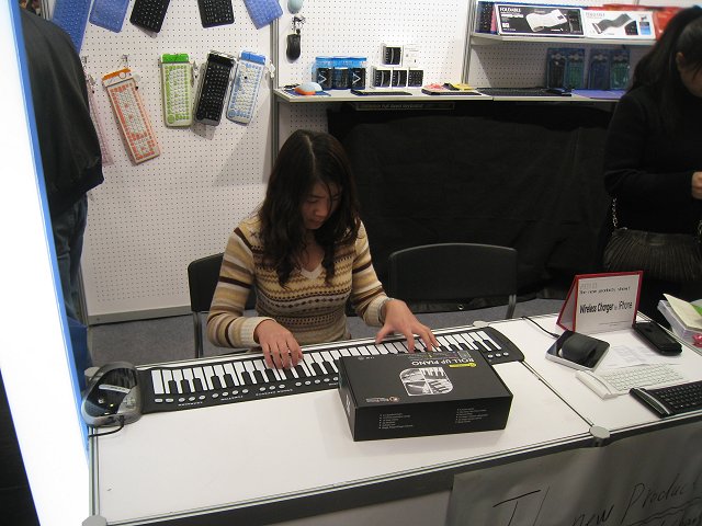 Faltbares Musik-Keyboard