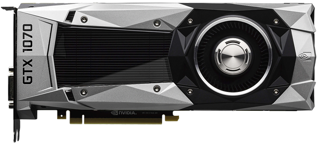 nVidia GeForce GTX 1070 Referenzdesign