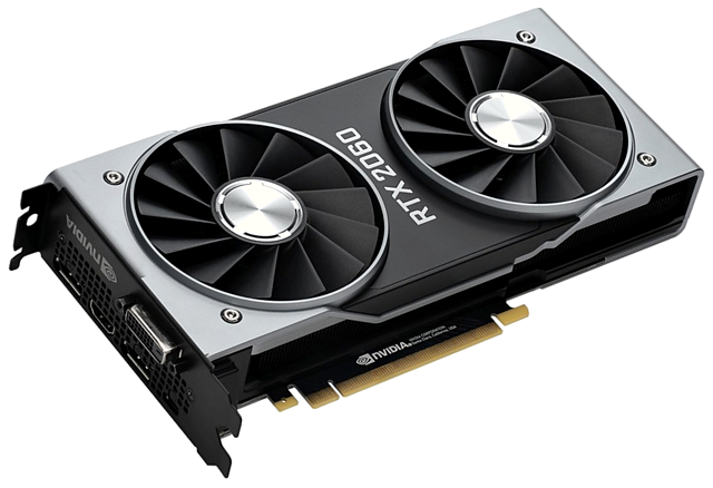 nVidia GeForce RTX 2060 "Founders Edition"