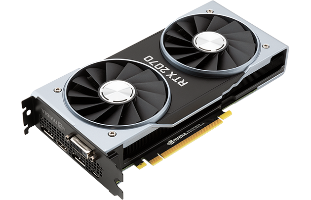 nVidia GeForce RTX 2070 "Founders Edition"