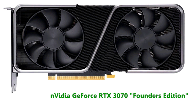 nVidia GeForce RTX 3070 "Founders Edition"