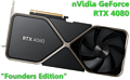 nVidia GeForce RTX 4080 "Founders Edition"