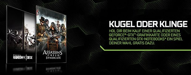 nVidia "Kugel oder Klinge" Spielebundle