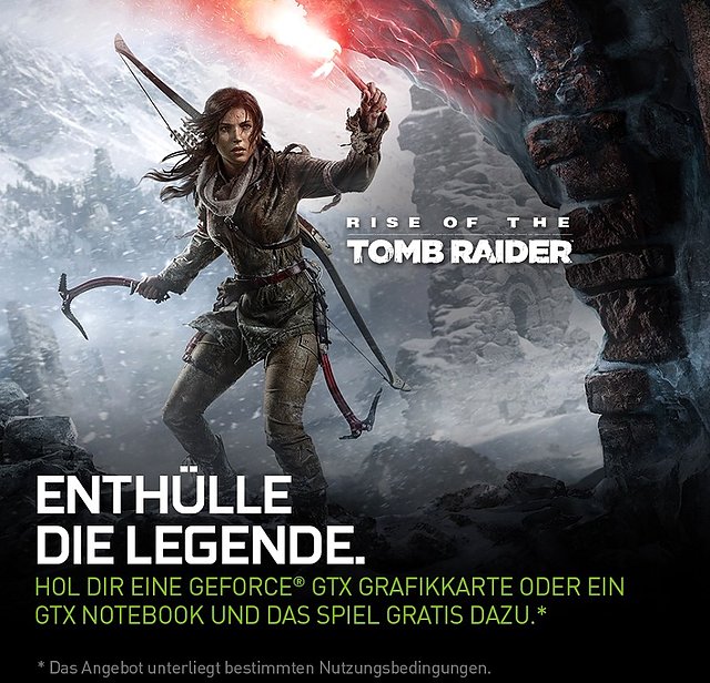 nVidia "Rise of the Tomb Raider" Spielebundle