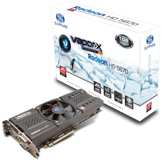 Sapphire Radeon HD 5870 Vapor-X