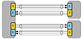 Schema serielle Links