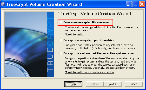 TrueCrypt im Notebook-Einsatz, Bild 03