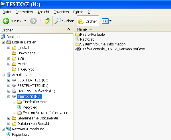 TrueCrypt im Notebook-Einsatz, Bild 17