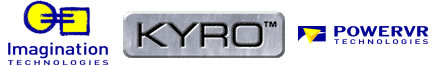 ImgTec, KYRO und PowerVR Logo