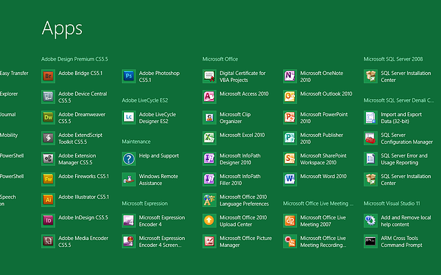 Windows 8: Verbessertes Oberflächendesign Oktober 2011
