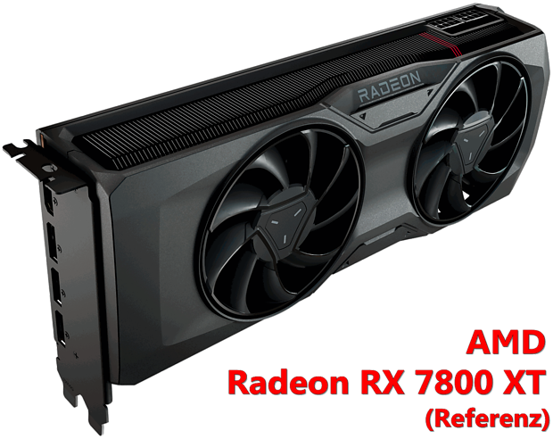 AMD Radeon RX 7800 XT (Referenz)
