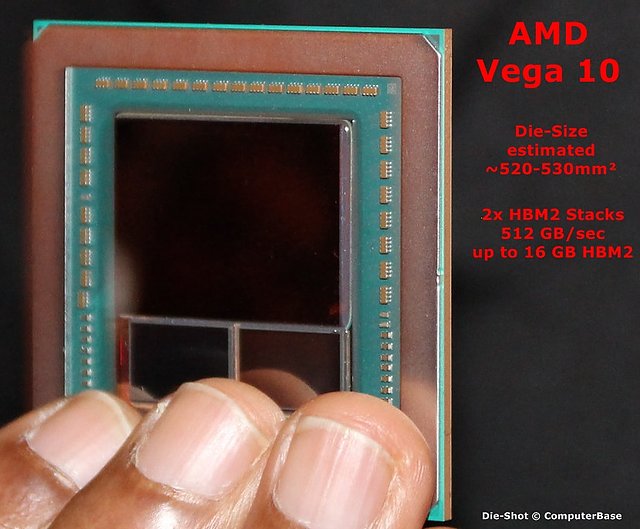AMD Vega 10 Die-Shot