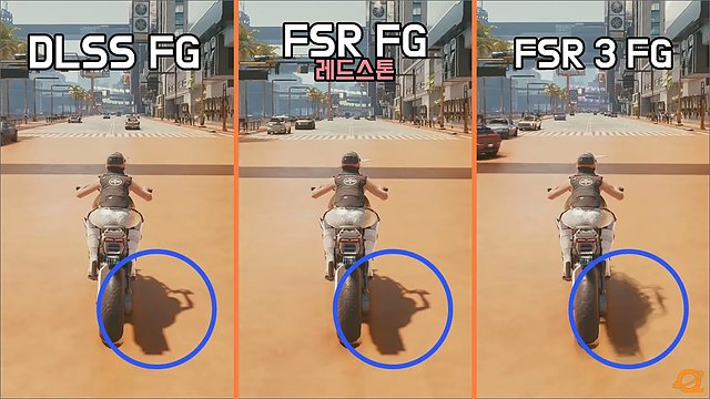 Bildqualitäts-Vergleich DLSS vs FSR4 vs FSR3 (by Quasarzone)