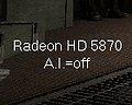 Radeon HD 5870 - A.I.=off (TN)