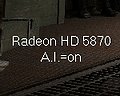 Radeon HD 5870 - A.I.=on (TN)