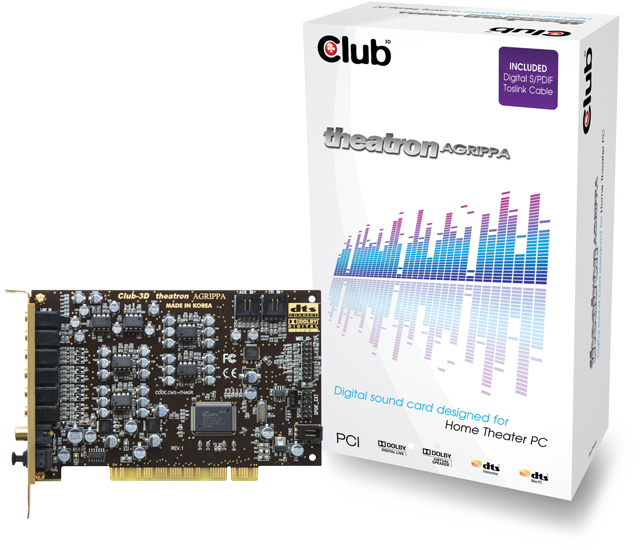 Club3D Soundkarte
