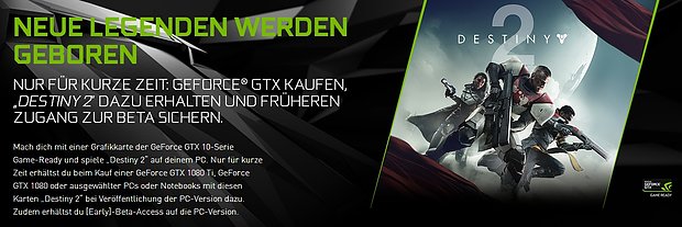 nVidia "Destiny 2" Spielebundle