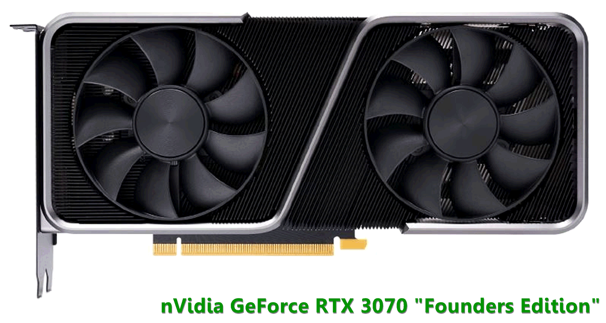 nVidia GeForce RTX 3070 "Founders Edition"