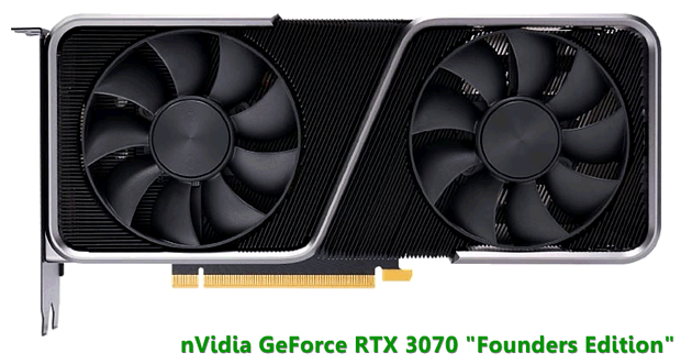 nVidia GeForce RTX 3070 "Founders Edition"