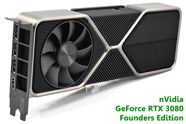 nVidia GeForce RTX 3080 "Founders Edition"