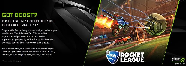 nVidia "Rocket League" Spielebundle